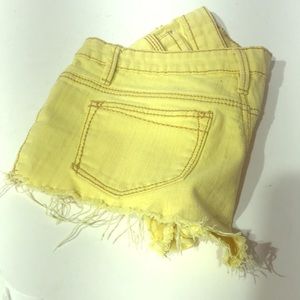 Blue Asphalt Yellow Shorts